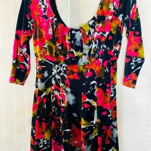 Maggy L Multi-Color Dress Size 10